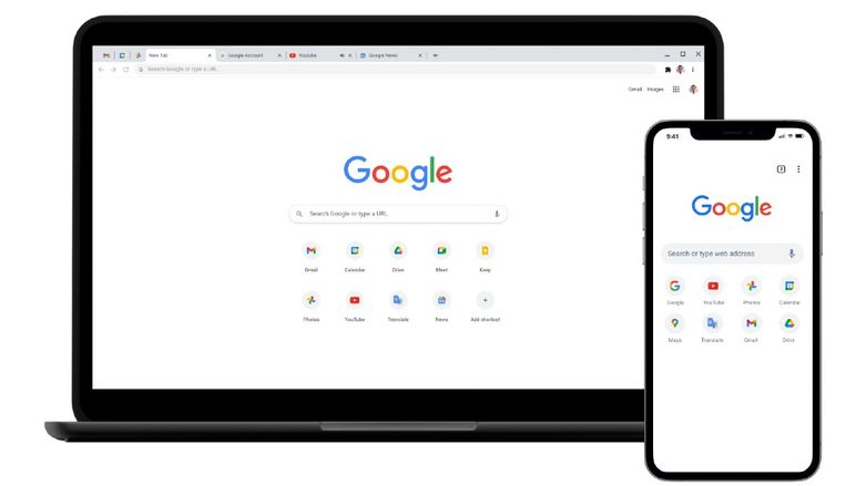 Chrome Browser en Android y PC